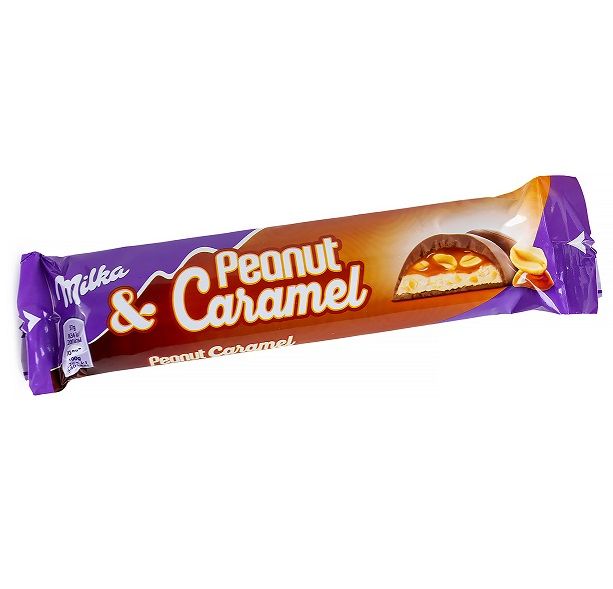 Milka peanut & caramel