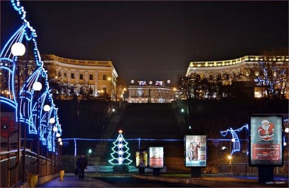фото ідеї новорічної ночі в Одесі безкоштовно