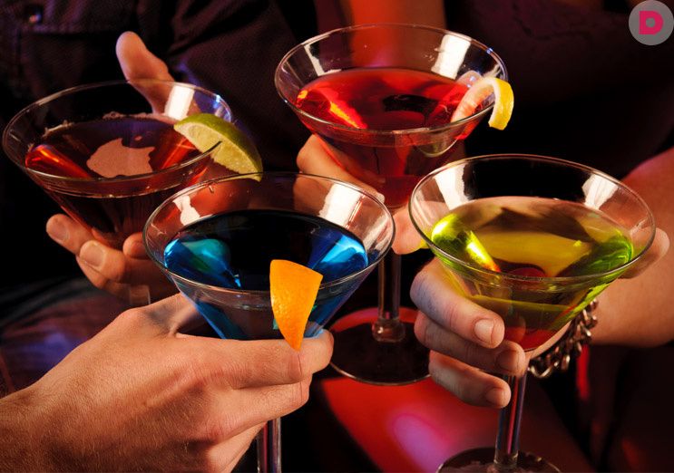 фото алкогольні коктейлі на Новий рік