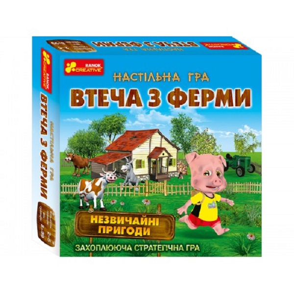 Настольная игра Ranok Creative "Побег из фермы" (У) (19120057)