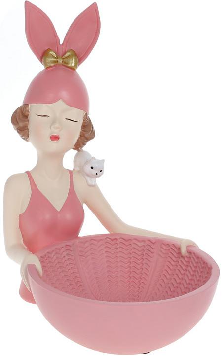 Підставка для біжутерії 17х19х23см Pink Дівчинка-Зайчик Bona DP118502